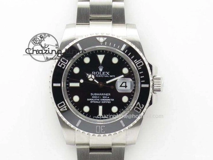 0109 Daytona 116589RBOW YG Rainbow Crystal BLF Best Edition Black Dial on YG Bracelet A SmoothTexture 3175